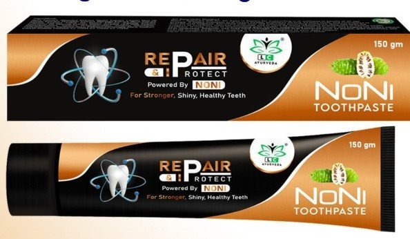 100% Herbal  & Halal Noni Toothpaste